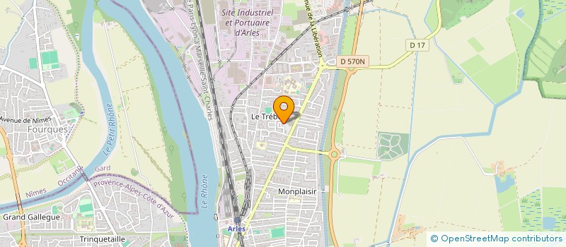 localisation de l'entreprise MONSIEUR ABRAHAM REY  ARLES