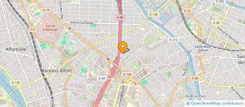 localisation de l'entreprise MONSIEUR ABRAHAM RUBINOWICZ à MAISONS-ALFORT