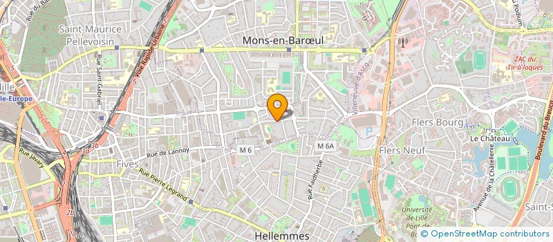 localisation de l'entreprise MONSIEUR ABRAHAM SEIGLER  MONS-EN-BARUL