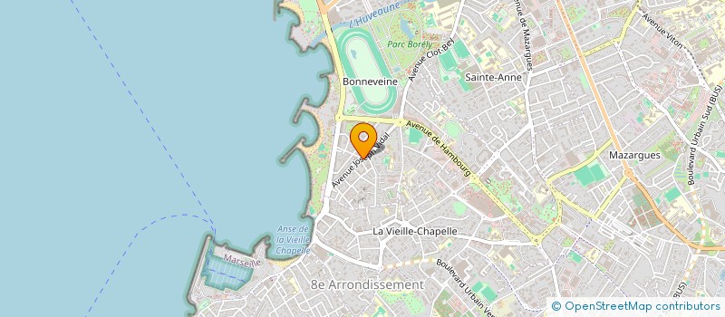 localisation de l'entreprise MONSIEUR ABRAHAM TACHDJIAN à MARSEILLE 8EME