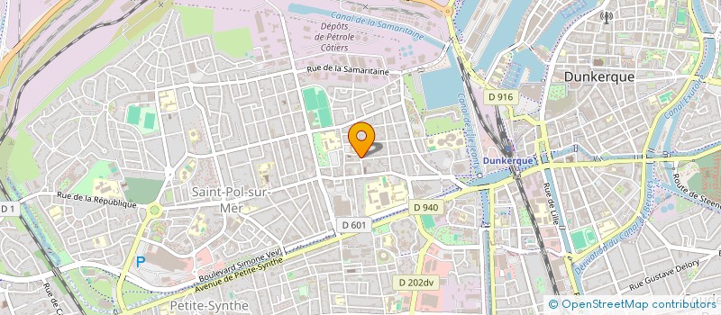 localisation de l'entreprise MONSIEUR ABRAHAM YOULA à DUNKERQUE