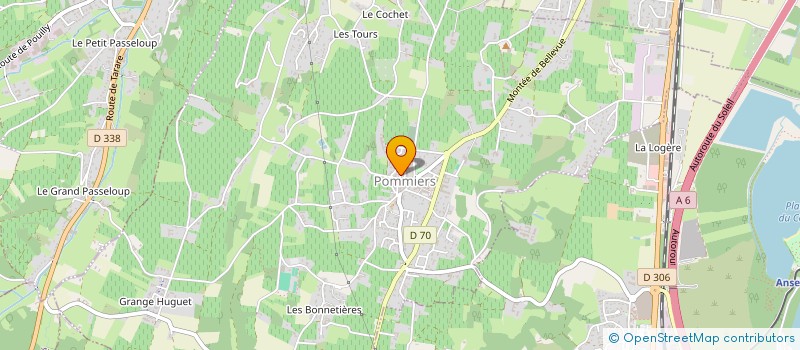 localisation de l'entreprise MONSIEUR ABRAHAN VLADIMIRO PORTOCARRERO TALAVINA à POMMIERS