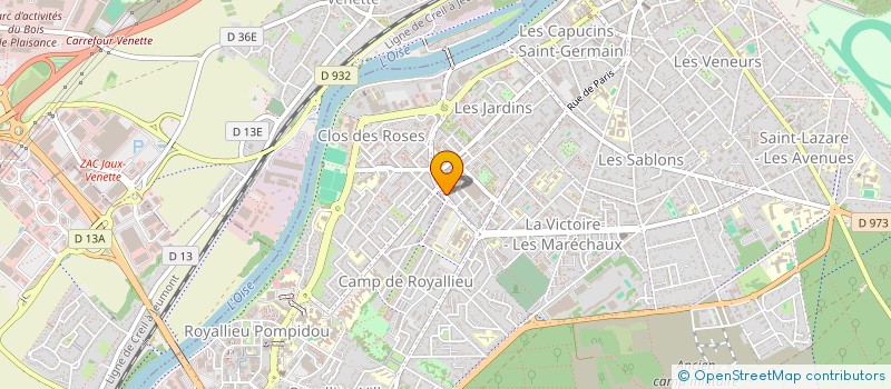 localisation de l'entreprise MONSIEUR ABRAHEEM ALSHUW AYHIDI  COMPIEGNE