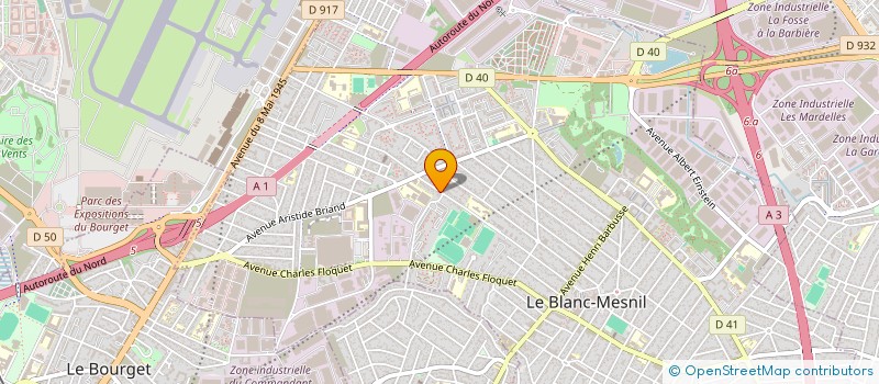 localisation de l'entreprise MONSIEUR ABRAR AHMED MUHAMMAD à LE BLANC-MESNIL