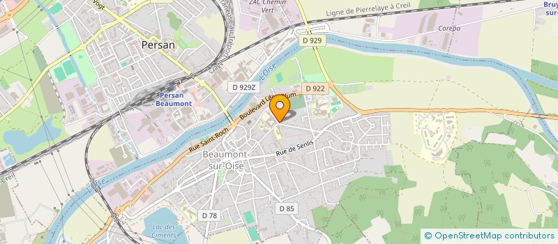 localisation de l'entreprise MONSIEUR ABRAR BHUTTA  BEAUMONT-SUR-OISE