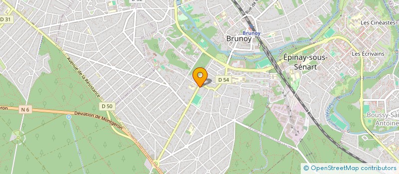 localisation de l'entreprise MONSIEUR ABREST KOHN  BRUNOY