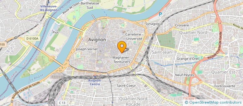 localisation de l'entreprise MONSIEUR ABRHALEY YLMA  AVIGNON