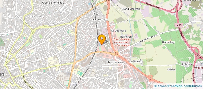 localisation de l'entreprise MONSIEUR ABSESLEM MARZOUKI à BEZIERS