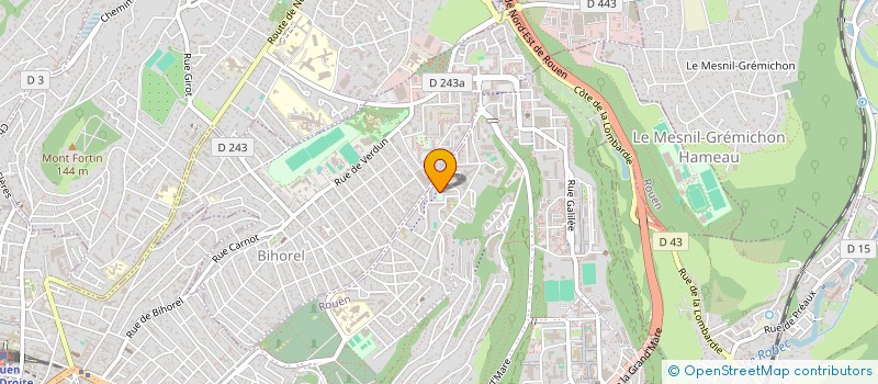 localisation de l'entreprise MONSIEUR ABTAMU SISAY  ROUEN