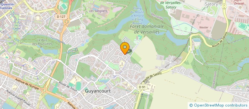 localisation de l'entreprise MONSIEUR ABTIN DERAFSHI POURVIJUYEH à GUYANCOURT