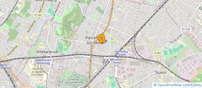 localisation de l'entreprise MONSIEUR ABU ARAFAT à PIERREFITTE-SUR-SEINE