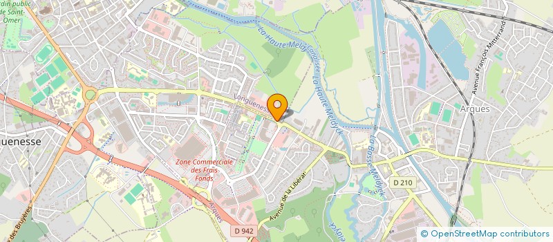 localisation de l'entreprise MONSIEUR ABU BAKAR RIAZ  LONGUENESSE