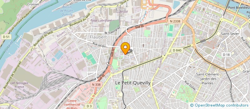 localisation de l'entreprise MONSIEUR ABU RACHID à LE PETIT-QUEVILLY