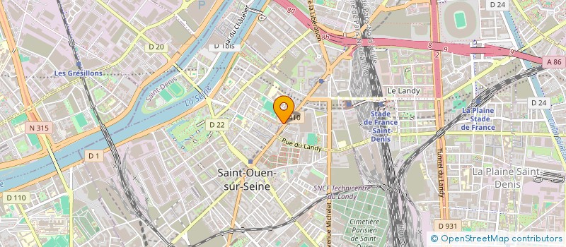localisation de l'entreprise MONSIEUR ABU TAHER MEAZI à SAINT-DENIS