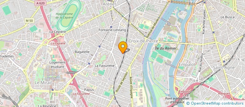 localisation de l'entreprise MONSIEUR ABU TAYEB  TOULOUSE