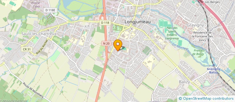 localisation de l'entreprise MONSIEUR ABUBAKAR AHMED à LONGJUMEAU