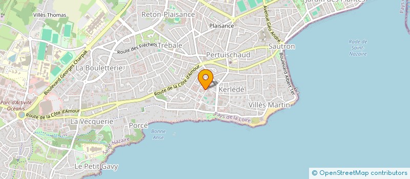 localisation de l'entreprise MONSIEUR ABUBAKAR OMDA SABOON  SAINT-NAZAIRE