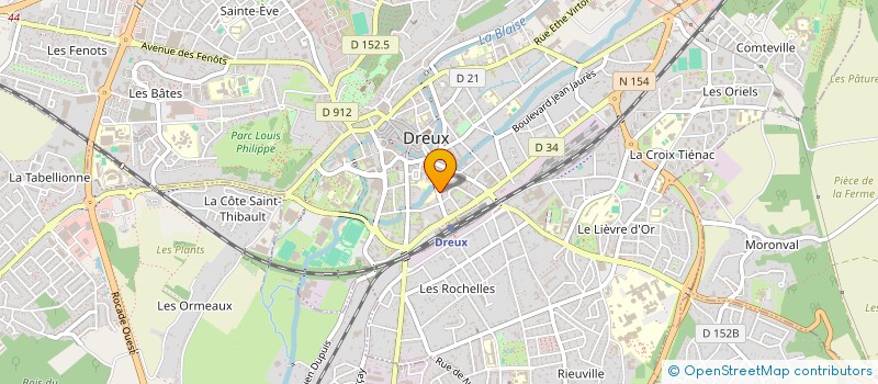 localisation de l'entreprise MONSIEUR ABUBAKAR SHINWARE à DREUX