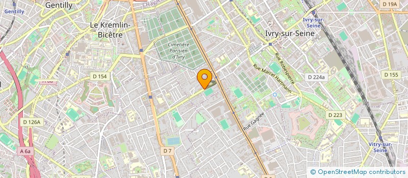 localisation de l'entreprise MONSIEUR ABUBAKAR SIDIG JALLOH  IVRY-SUR-SEINE