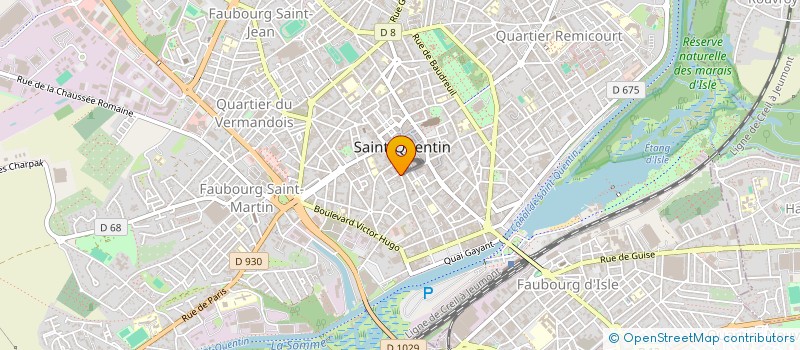 localisation de l'entreprise MONSIEUR ABUBAKARR JALLOH à SAINT-QUENTIN