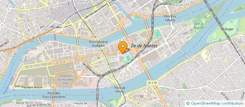 localisation de l'entreprise MONSIEUR ABUBAKARR KABIA à NANTES