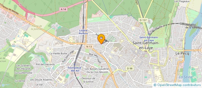 localisation de l'entreprise MONSIEUR ABUBAKER MOHAMED  SAINT-GERMAIN-EN-LAYE