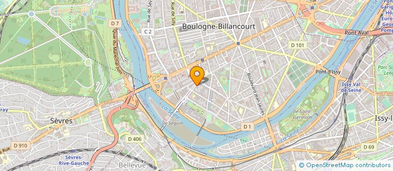 localisation de l'entreprise MONSIEUR ABUDUKELIMU HAITIWAJI à BOULOGNE-BILLANCOURT