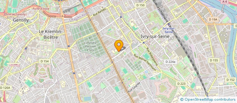 localisation de l'entreprise MONSIEUR ABUL HAQUE  IVRY-SUR-SEINE