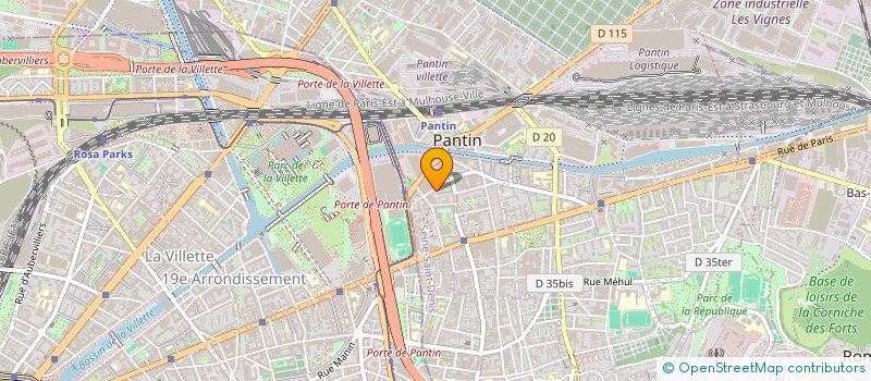 localisation de l'entreprise MONSIEUR ABUL UDDIN à PANTIN