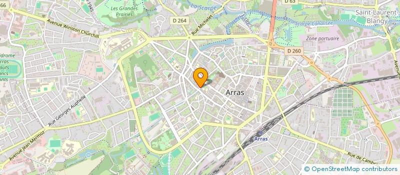 localisation de l'entreprise MONSIEUR ABULGASSIM ADAM à ARRAS