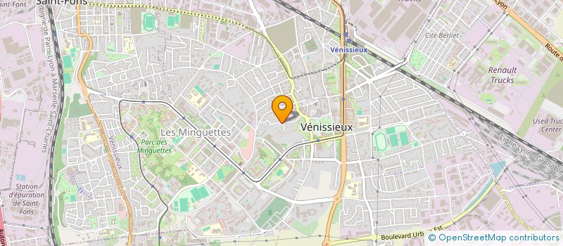 localisation de l'entreprise MONSIEUR ABUSABAH ELTAYEB HASSAN MOHAMMED  VENISSIEUX