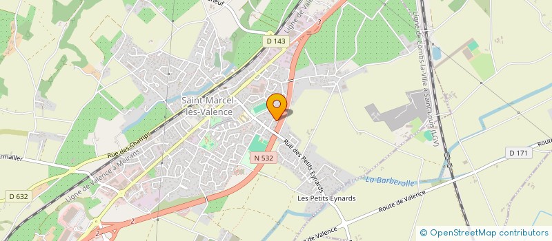 localisation de l'entreprise MONSIEUR ABUZER DOGAN  SAINT-MARCEL-LES-VALENCE