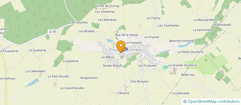 localisation de l'entreprise MONSIEUR ACACIO MARTINS RAMOS à PRUNAY-CASSEREAU