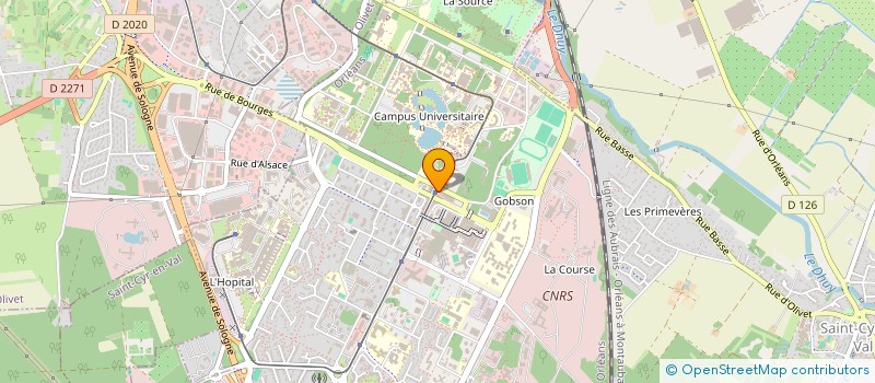 localisation de l'entreprise MONSIEUR ACHAACH ANASS  ORLEANS