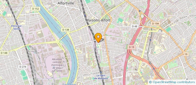 localisation de l'entreprise MONSIEUR ACHELUS VIL  MAISONS-ALFORT