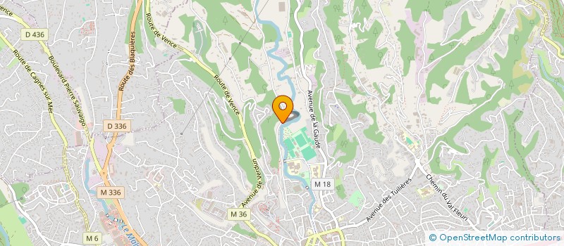 localisation de l'entreprise MONSIEUR ACHIL REMUSAN  CAGNES-SUR-MER