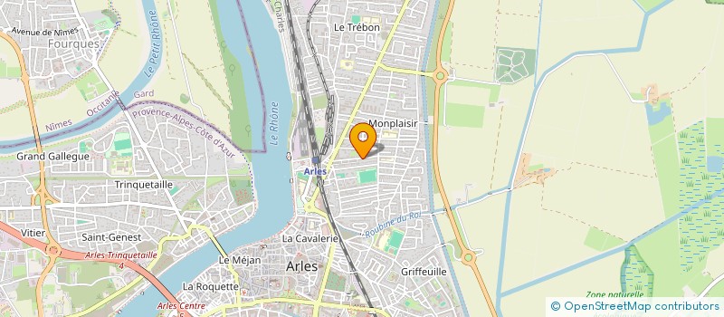 localisation de l'entreprise MONSIEUR ACHILLE AMBLARD  ARLES