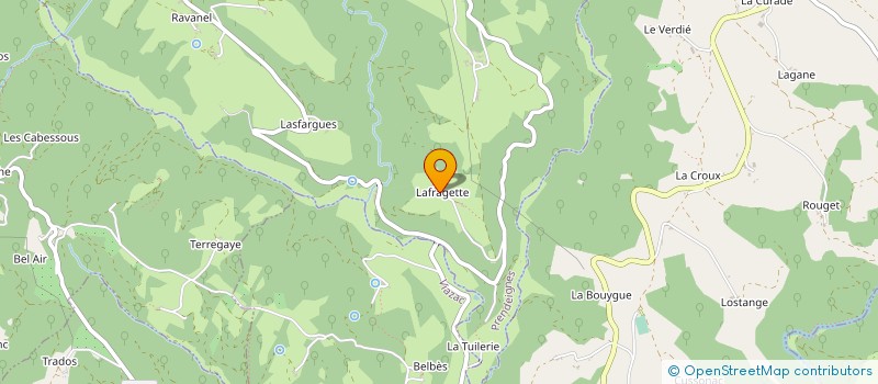 localisation de l'entreprise MONSIEUR ACHILLE CARRAYROU  PRENDEIGNES