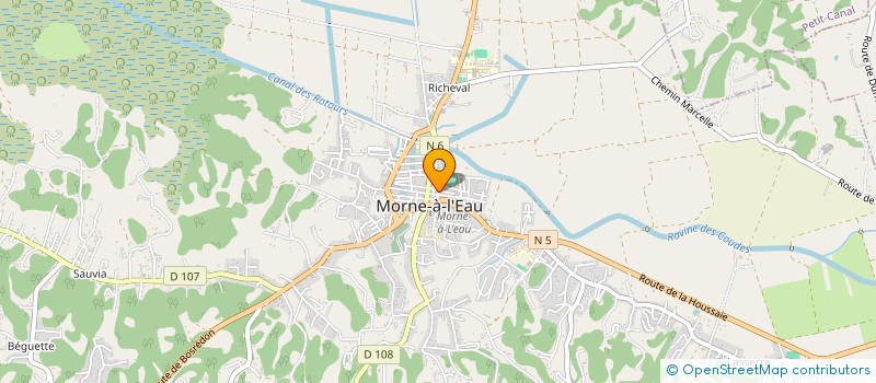 localisation de l'entreprise MONSIEUR ACHILLE CECILIA à MORNE-A-L'EAU