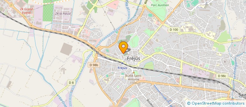 localisation de l'entreprise MONSIEUR ACHILLE CRISTOL à FREJUS