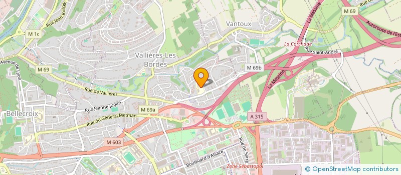 localisation de l'entreprise MONSIEUR ACHILLE ESSONGHE  METZ