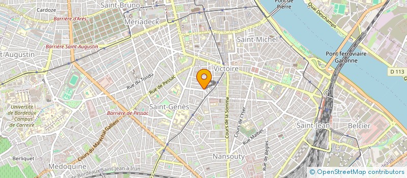 localisation de l'entreprise MONSIEUR ACHILLE FAVREAU à BORDEAUX