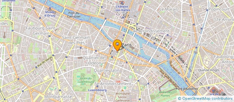 localisation de l'entreprise MONSIEUR ACHILLE FERMONT  PARIS