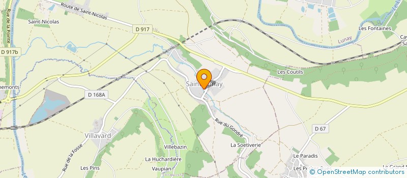 localisation de l'entreprise MONSIEUR ACHILLE GIGON  SAINT-RIMAY