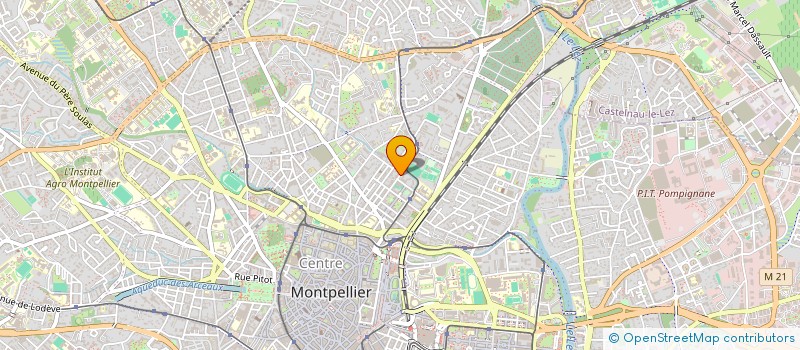 localisation de l'entreprise MONSIEUR ACHILLE MBAPPE KOTTO à MONTPELLIER