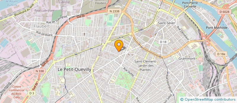 localisation de l'entreprise MONSIEUR ACHILLE MINATCHY  ROUEN