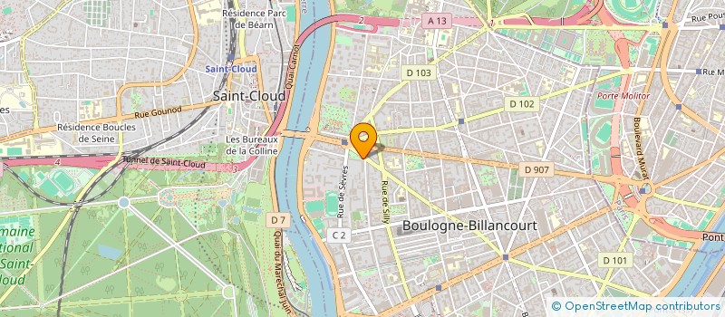 localisation de l'entreprise MONSIEUR ACHILLE MURAT à BOULOGNE-BILLANCOURT