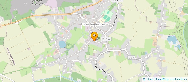 localisation de l'entreprise MONSIEUR ACHILLE SCOLIEGE  FLINES-LEZ-RACHES