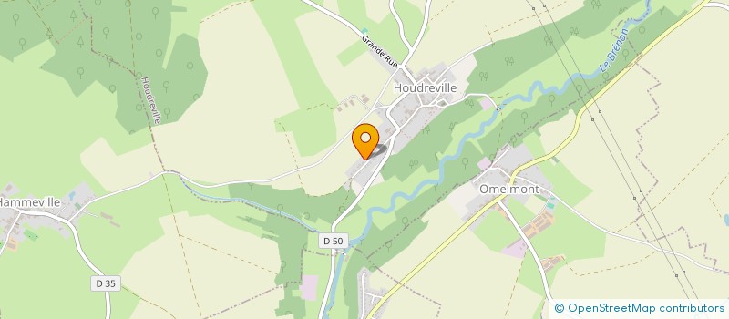 localisation de l'entreprise MONSIEUR ACHILLE THEILLIOL  HOUDREVILLE