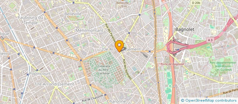 localisation de l'entreprise MONSIEUR ACHILLE VANONY  PARIS